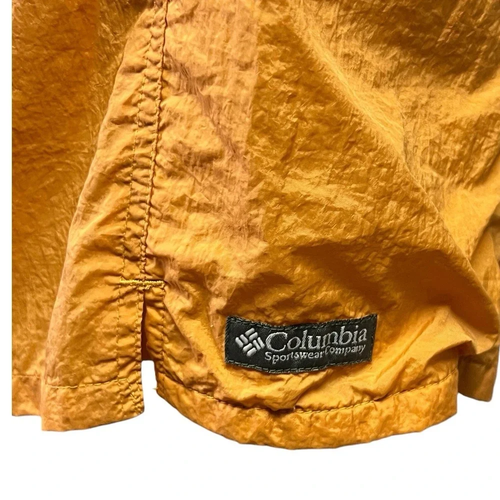 Columbia Shorts M Orange Swim Trunks Mesh Lined Drawstring Active Beach‎ 2000s